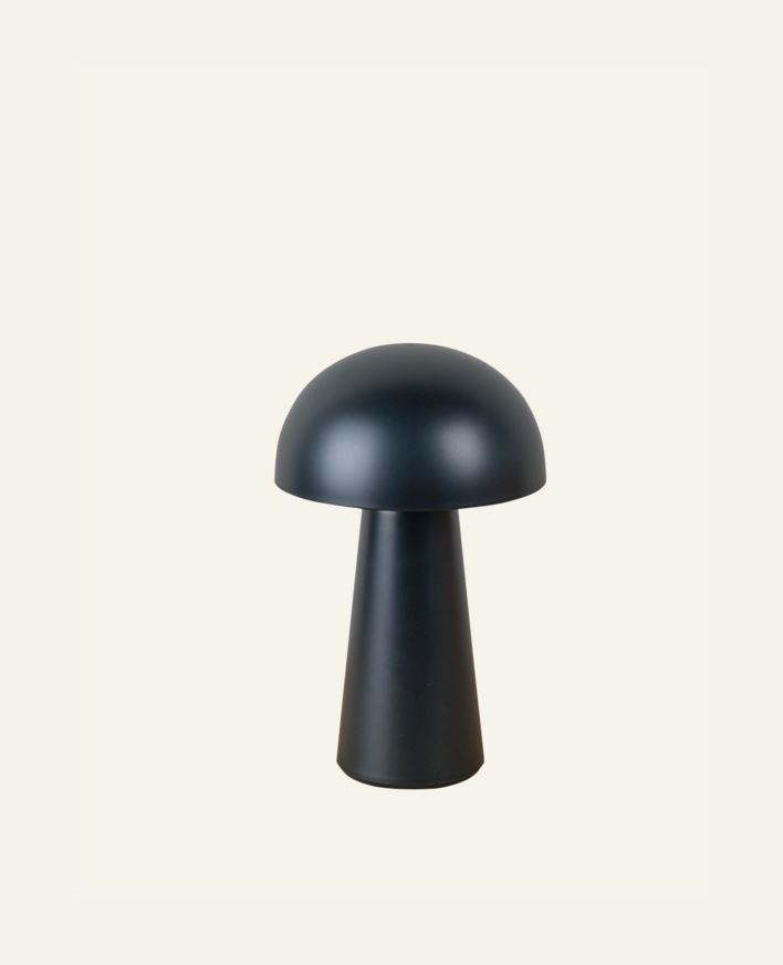 Batteridriven lampa svart - 21,5 cm ø13,7 svart - 1