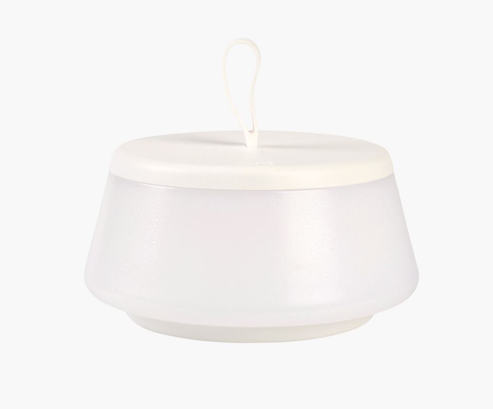 Batteridriven lampa vit - 22,9 cm ø14,2 vit - 1