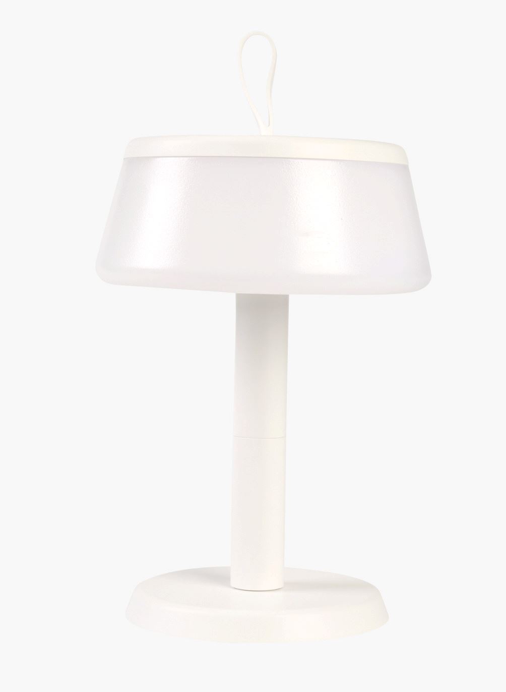 Batteridriven lampa vit - 22,9 cm ø14,2 vit - 1