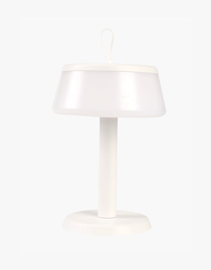 Batteridriven lampa vit - 22,9 cm ø14,2 vit - 1