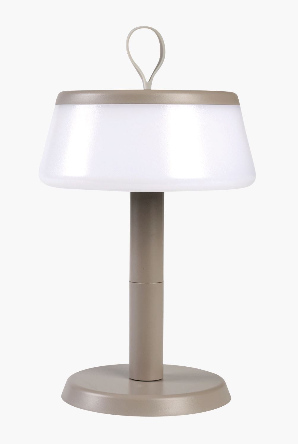 Batteridriven lampa taupe - 22,9 cm ø14,2 taupe - 1