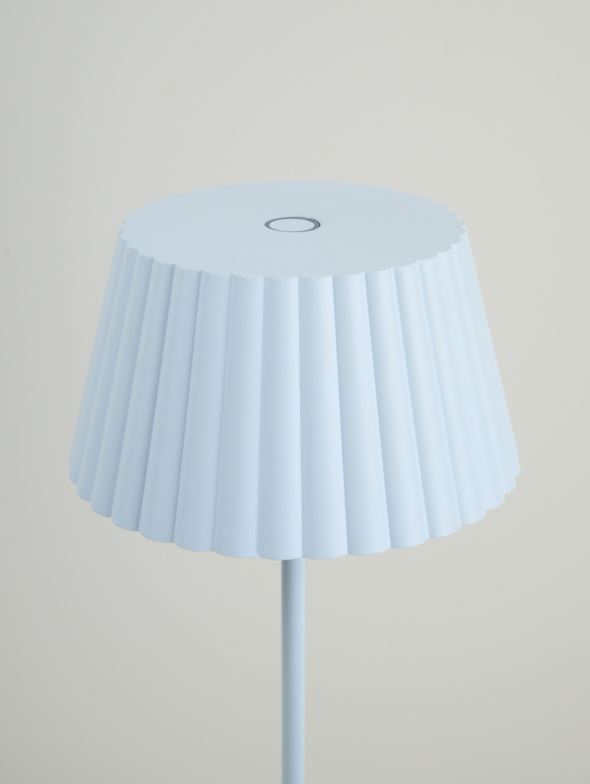 Batteridriven lampa ljusblå - 6