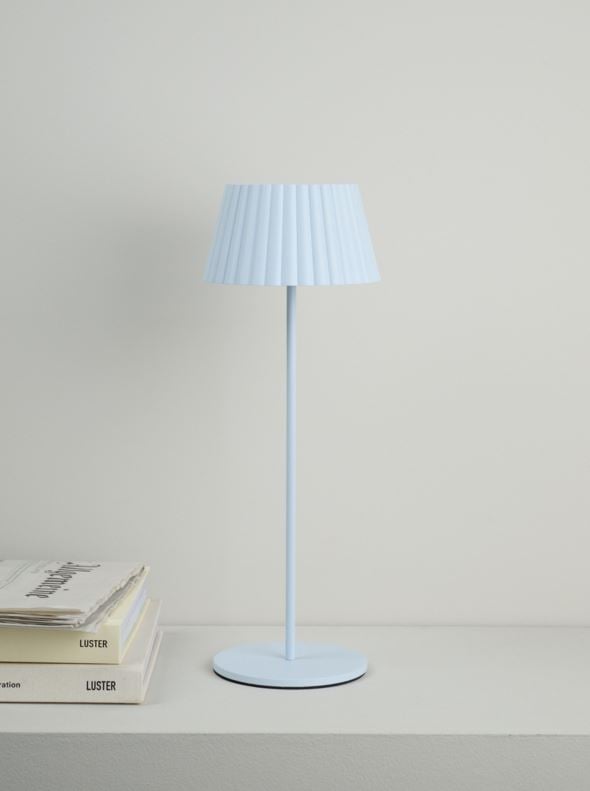 Batteridriven lampa ljusblå - 3