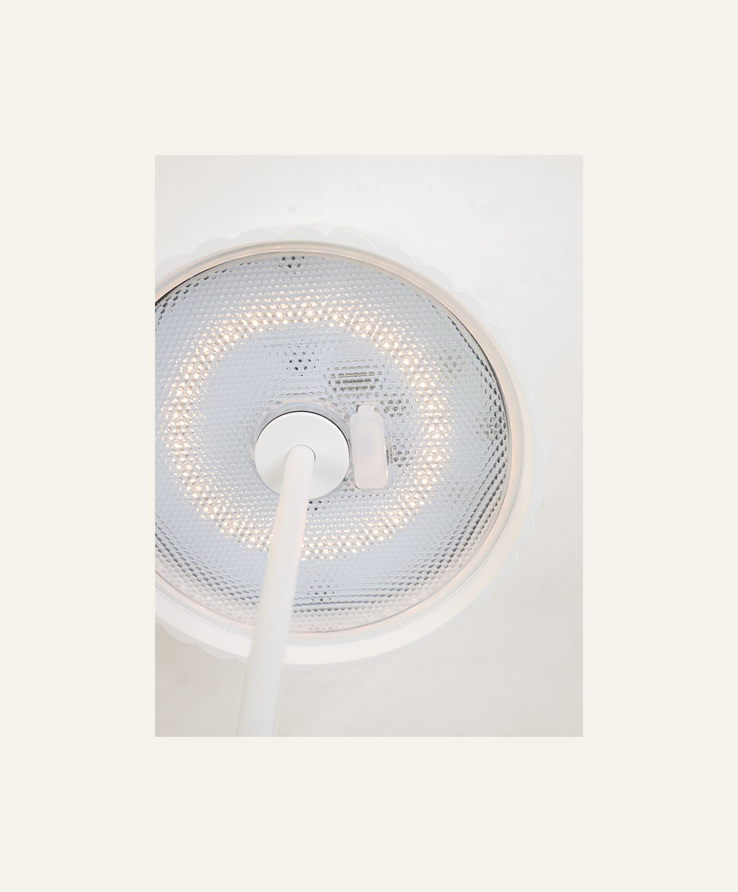 Batteridriven lampa vit - 3