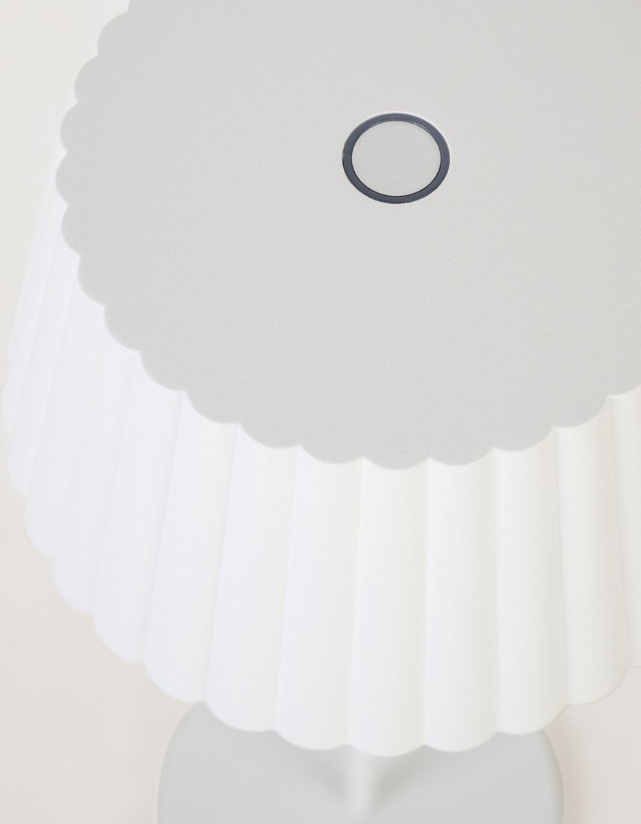 Batteridriven lampa vit - 2