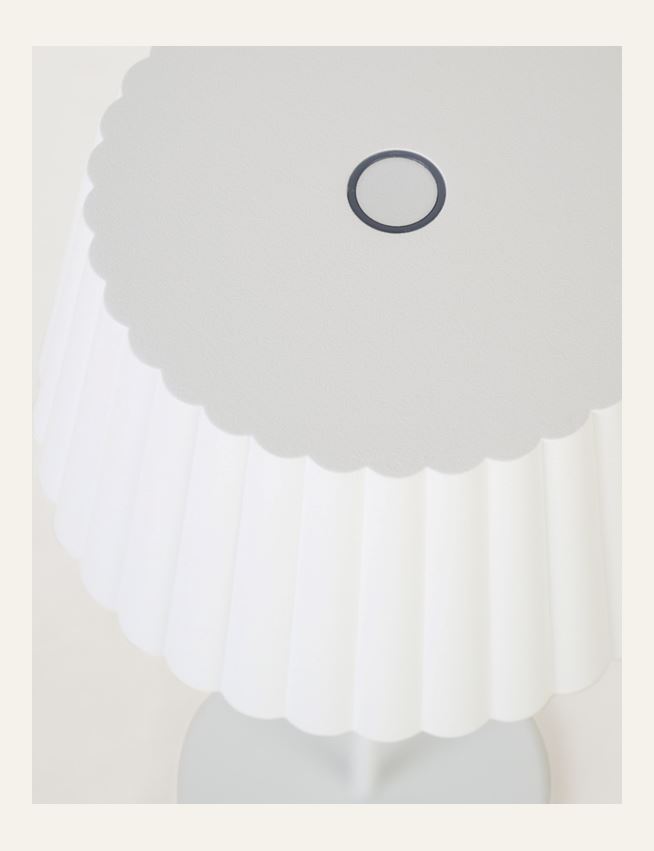 Batteridriven lampa vit - 2