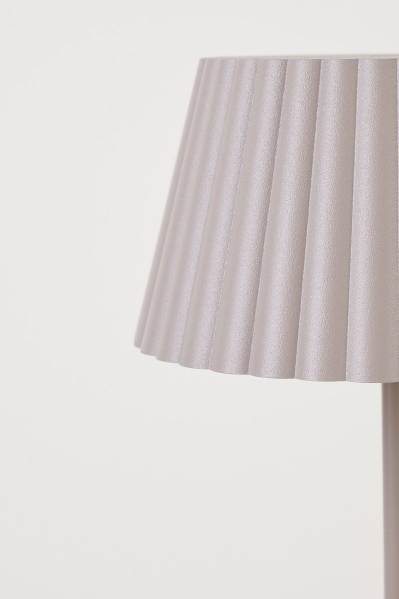 Batteridriven lampa taupe - 4