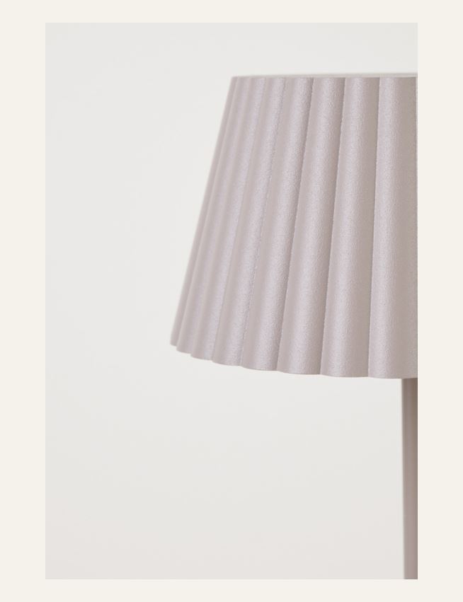 Batteridriven lampa taupe - 4