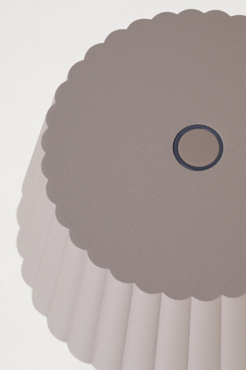 Batteridriven lampa taupe - 3