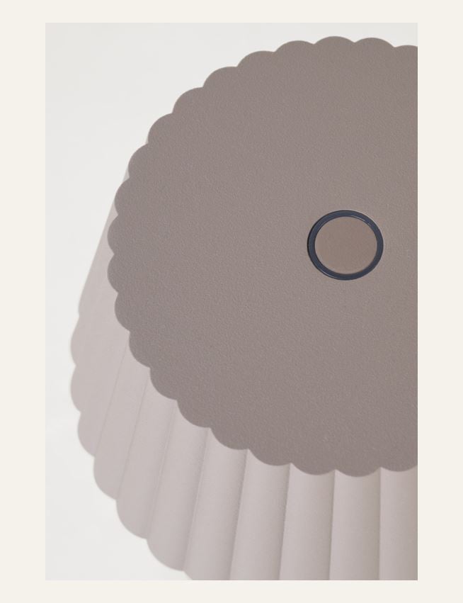 Batteridriven lampa taupe - 3