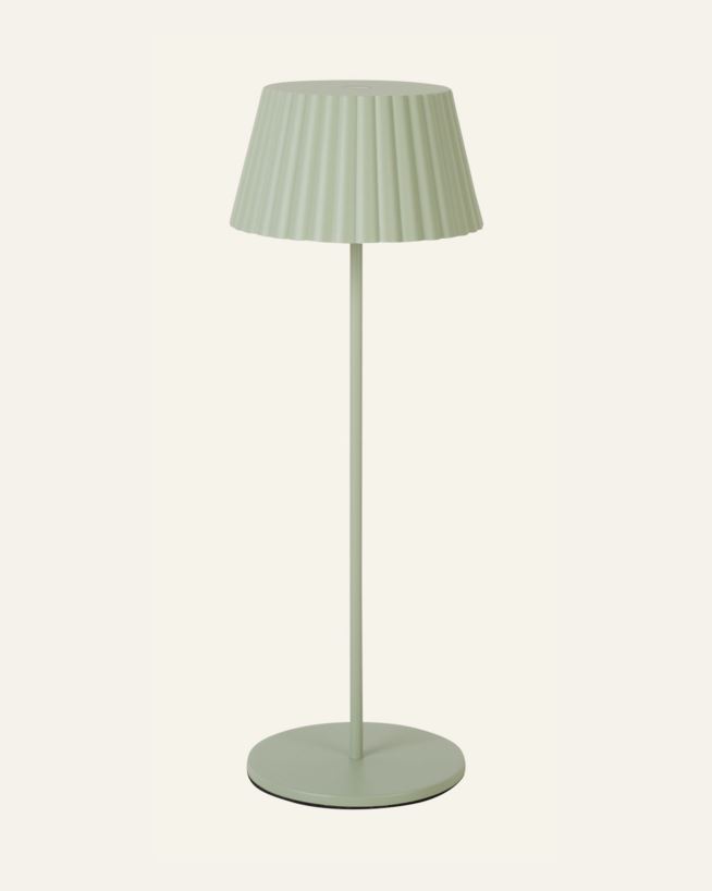 Led bordlampa lindblomsgrön - 37,5 cm ø13,5 lindblomsgrön - 1