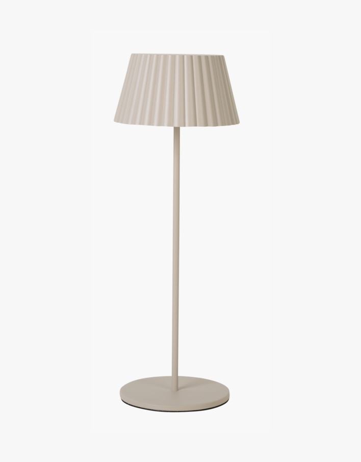 Led lampa beige - 37,5 cm ø13,5 beige - 1