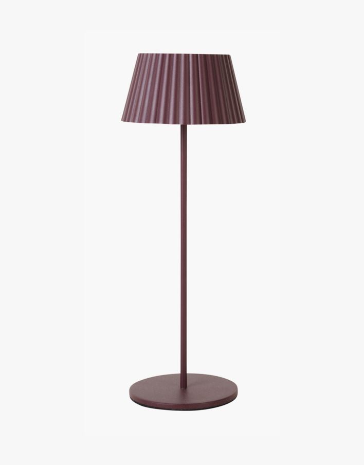 Led lampa burgundy - 37,5 cm ø13,5 burgundy - 1