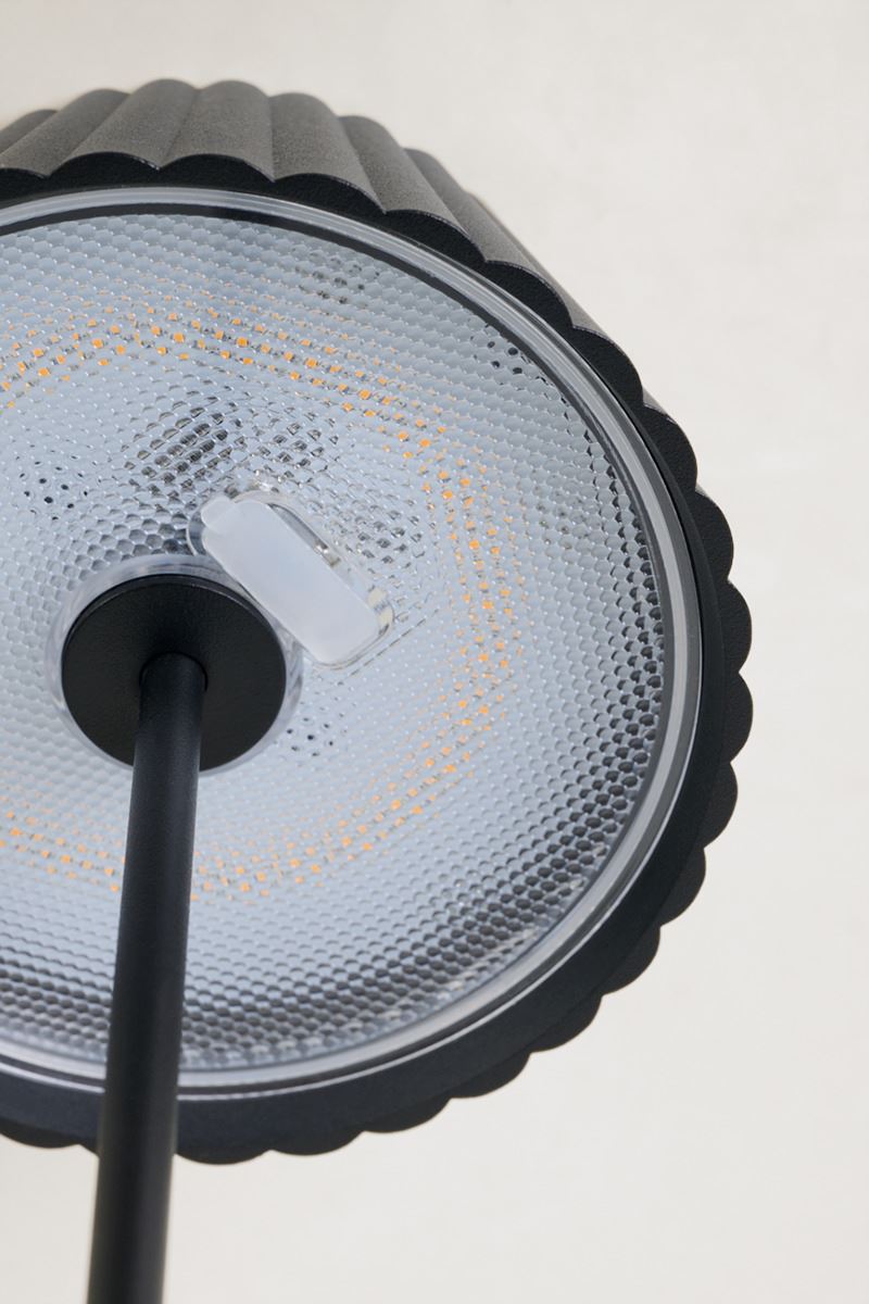 Batteridriven lampa svart - 3