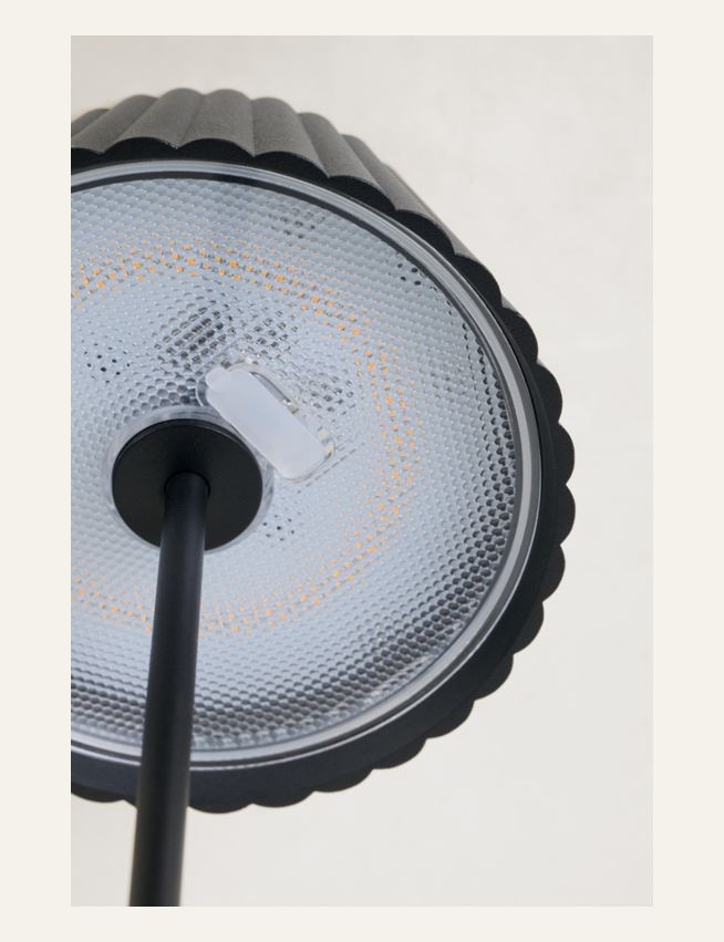 Batteridriven lampa svart - 3