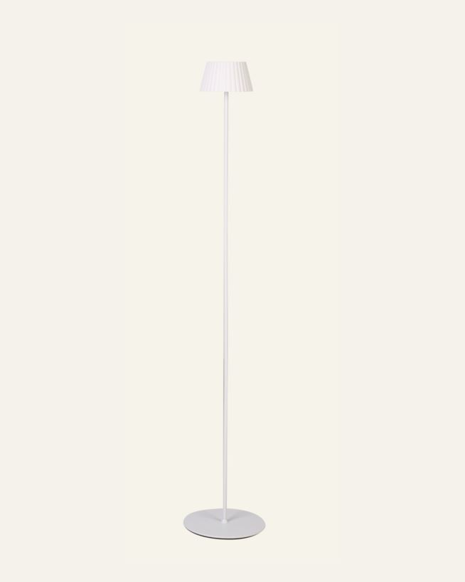Batteridriven golvlampa vit - 122 cm ø13,5 vit - 1