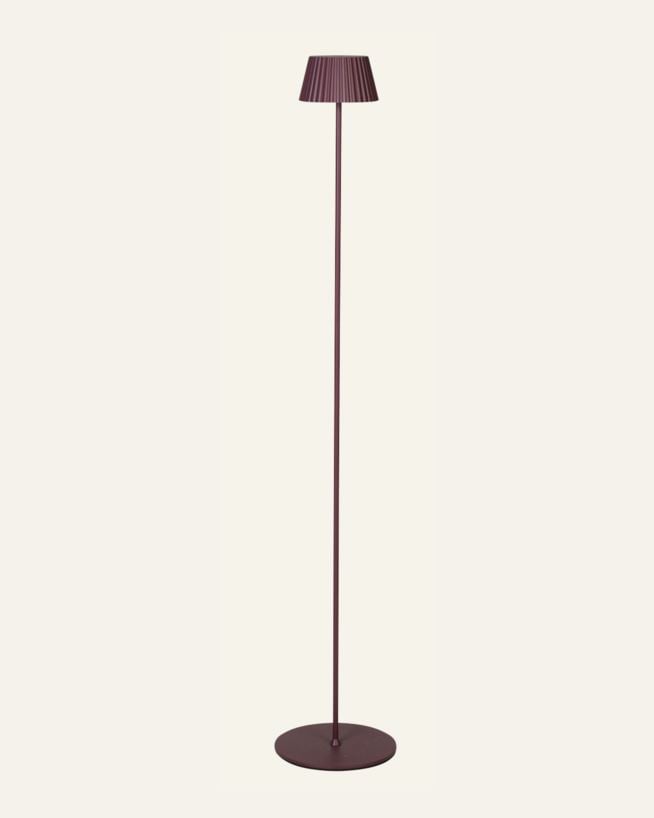 Batteridriven golvlampa burgundy - 122 cm ø13,5 burgundy - 1