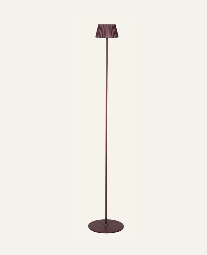 Batteridriven golvlampa burgundy - 122 cm ø13,5 burgundy - 1