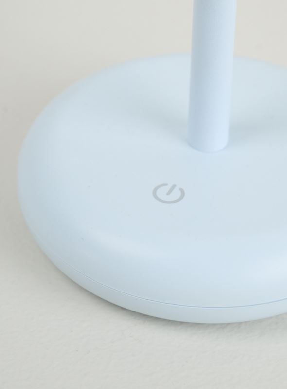 Batteridriven lampa ljusblå - 3