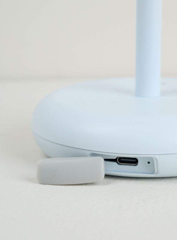 Batteridriven lampa ljusblå - 4