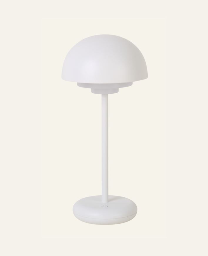 Batteridriven lampa vit - 28,2 cm ø13,7 vit - 1