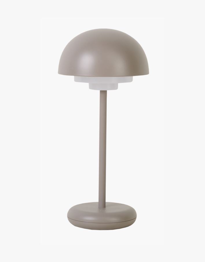 Led lampa taupe - 28,2 cm ø13,7 taupe - 1