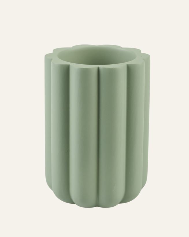 Tandborstmugg grön - 7,5x11 cm grön - 1