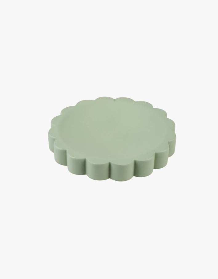 Tvålkopp grön - ø12,5 cm grön - 1