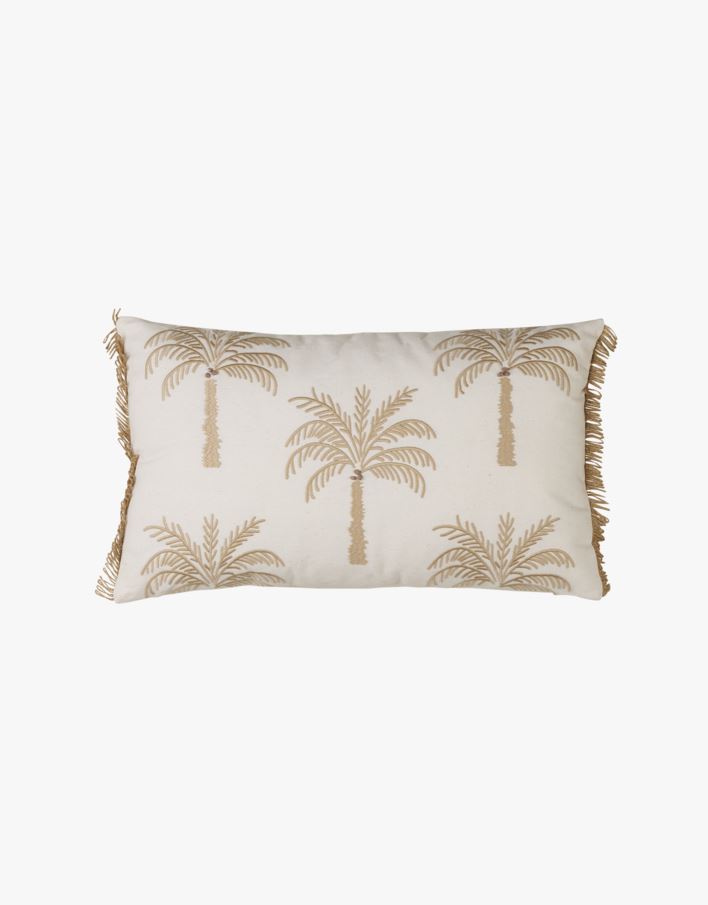 Prydnadskudde beige - 30x50 cm beige - 1