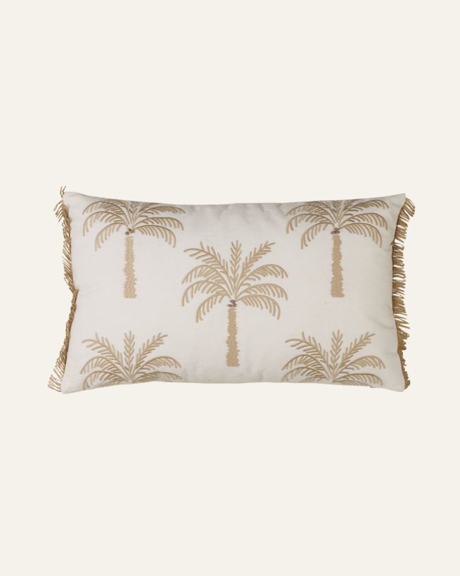 Prydnadskudde beige - 30x50 cm beige - 1