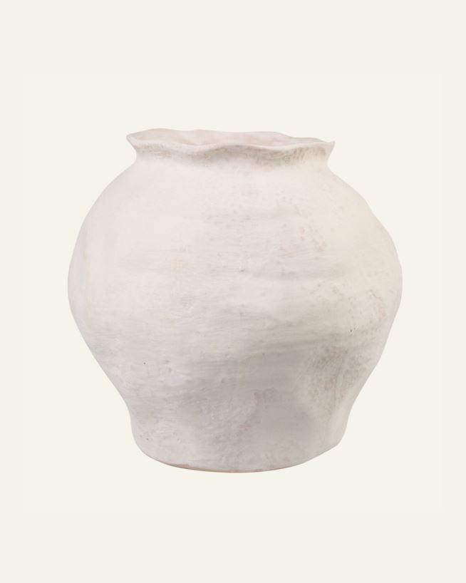 Vas vit - 25,6x25,6x24,4 cm vit - 1