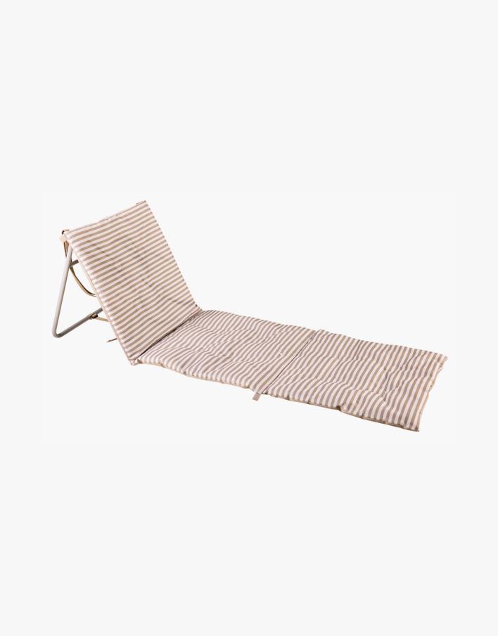 Strandstol beige - 58x58 cm beige - 1