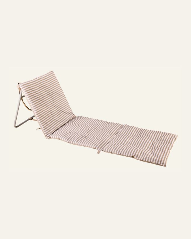 Strandstol beige - 58x58 cm beige - 1