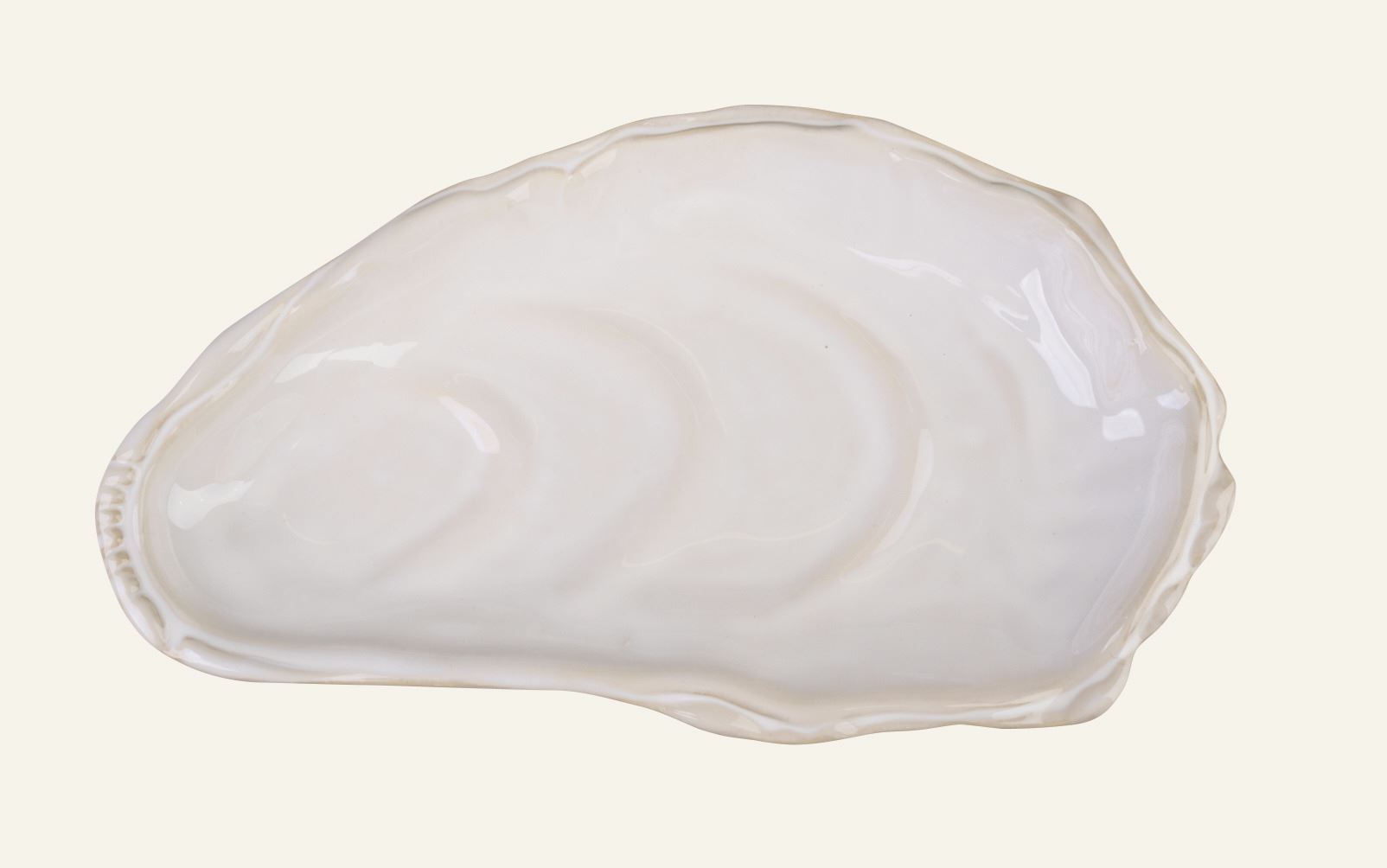 Skål beige - 22x38x5 cm beige - 1