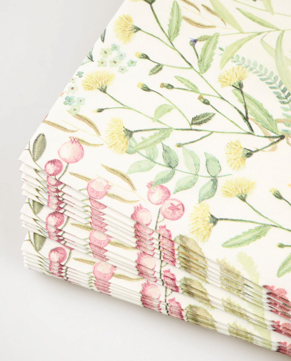 Pappersservetter beige - 2