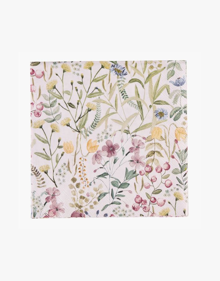 Pappersservetter multi - 33x33 cm multi - 1