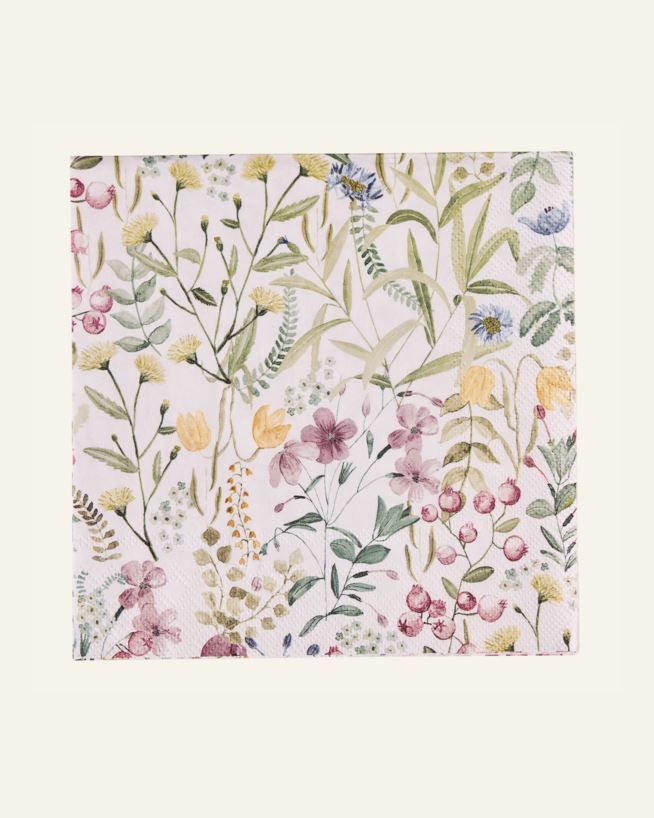 Pappersservetter multi - 33x33 cm multi - 1