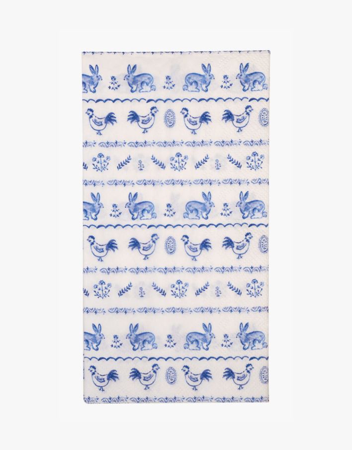 Pappersservetter multi/blå - 33x42 cm multi/blå - 1