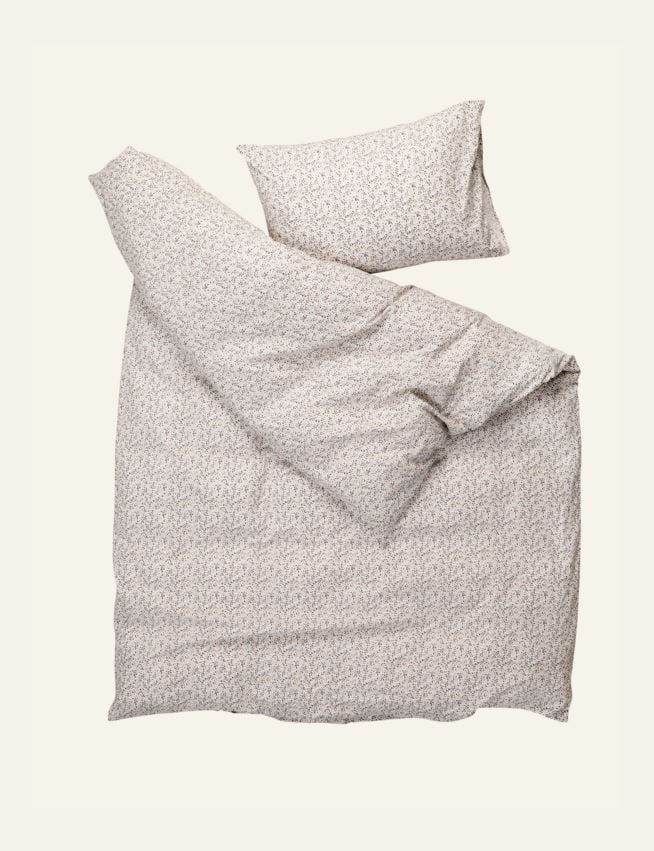 Påslakanset i bomull multi/grön - 2