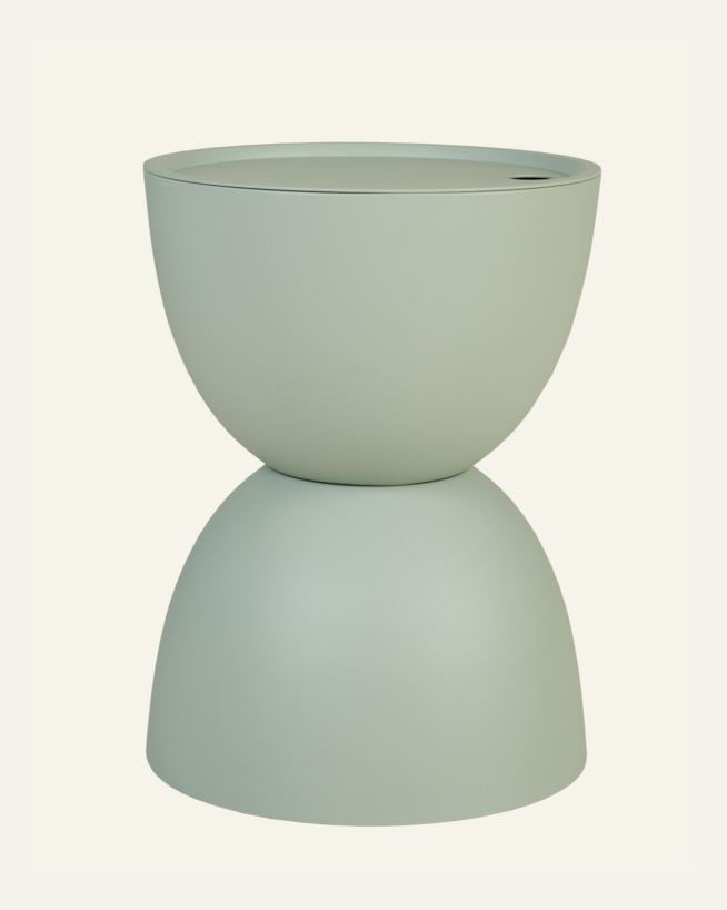 Trädgårdsbord lindblomsgrön - ø34x45 cm lindblomsgrön - 1