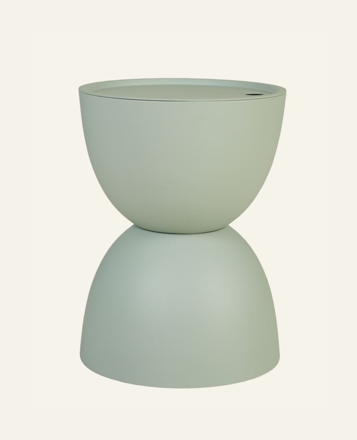 Trädgårdsbord lindblomsgrön - h46 cm ø34 lindblomsgrön - 1