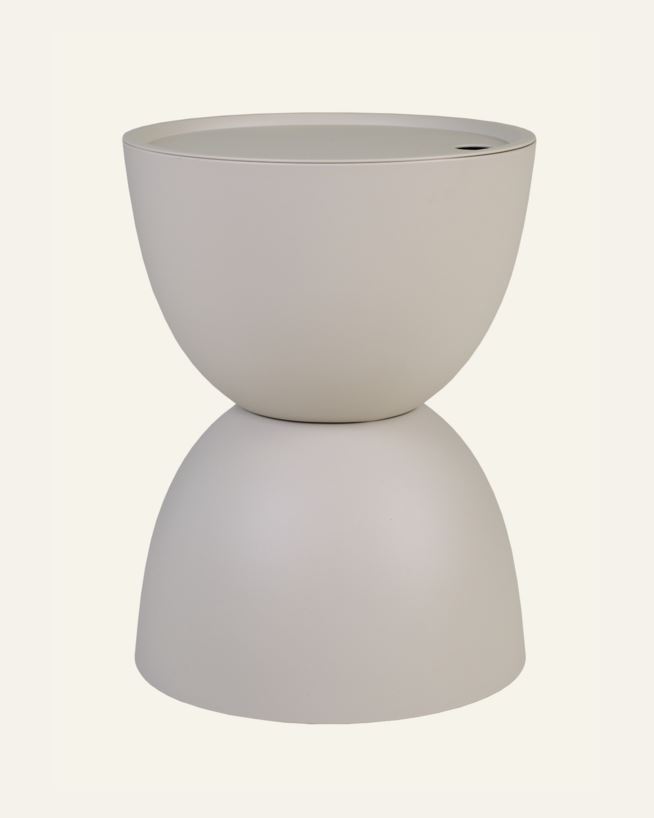 Trädgårdsbord sand - ø34x45 cm sand - 1