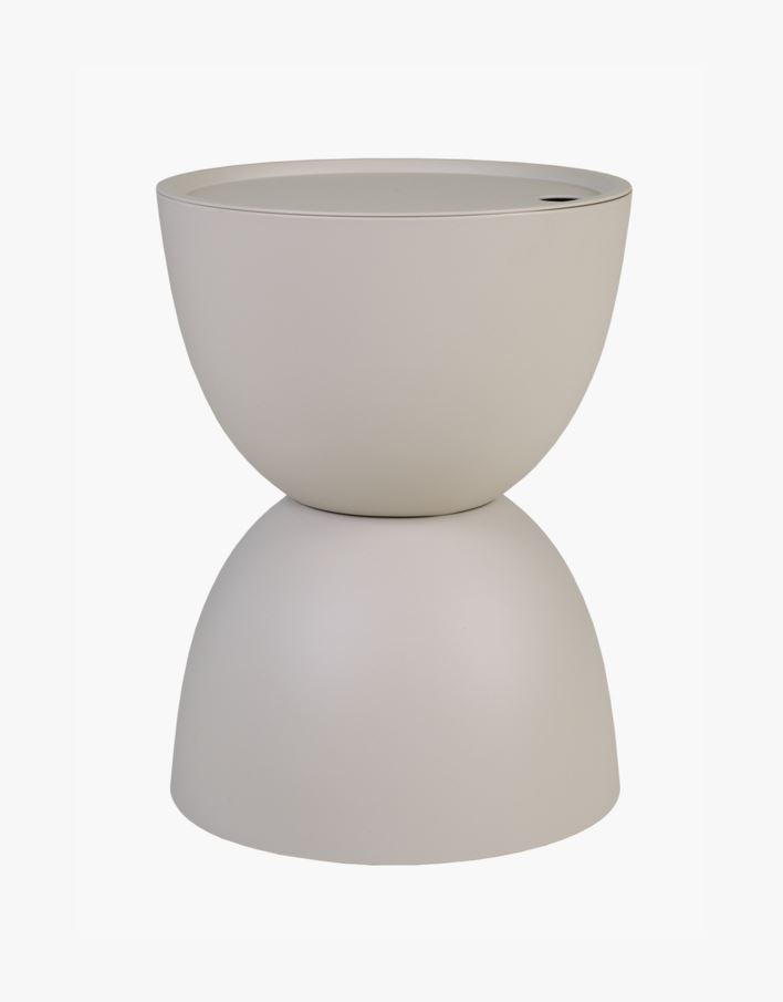 Trädgårdsbord sand - h46 cm ø34 sand - 1