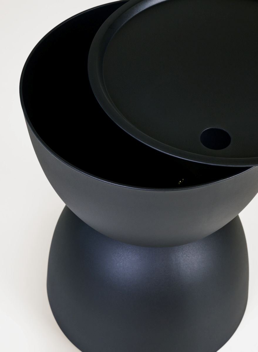 Trädgårdsbord svart - 2