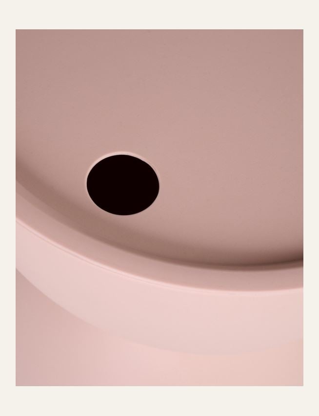 Trädgårdsbord puderrosa - 2