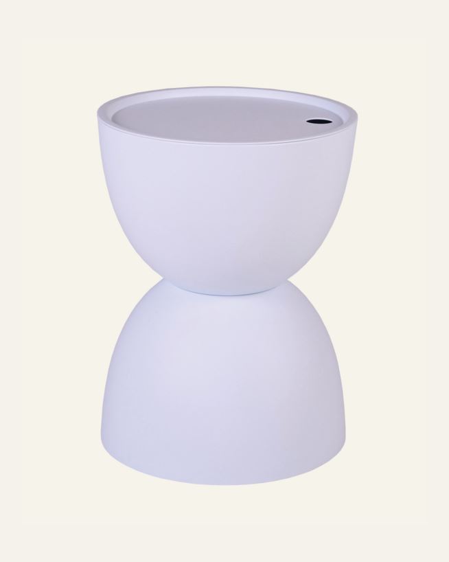 Trädgårdsbord ljusblå - ø34x45 cm ljusblå - 1