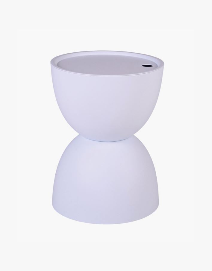 Trädgårdsbord ljusblå - ø34x45 cm ljusblå - 1