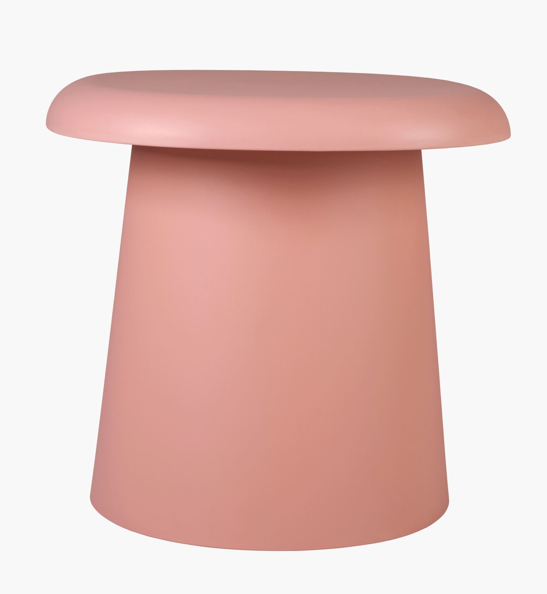 Trädgårdsbord ljus terrakotta - h46,5 cm ø50 Ljus terrakotta - 1