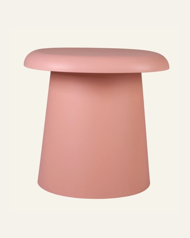 Trädgårdsbord ljus terrakotta - h46,5 cm ø50 Ljus terrakotta - 1