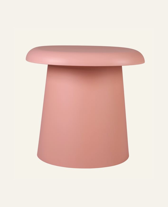 Trädgårdsbord ljus terrakotta - h46,5 cm ø50 Ljus terrakotta - 1